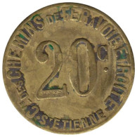 SAINT ETIENNE - 175.05 - Monnaie De Nécessité - 20 Centimes - Chiffres De 10mm - Monetary / Of Necessity