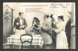 2  "La Famille Durand Au Restaurant "    1904 - Histoire