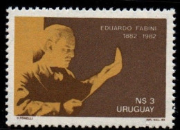 1983 Uruguay Eduardo Fabini (1882 - 1950) Composer Culture #1135 ** MNH - Uruguay