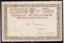 DDFF 922 -- 3 Télégrammes , Dont 2 Avec Enveloppe , Vers BERLAER 1929 (Cachet De Gare) , 1946 Et 1956 (Cachets TT) - Telegrams