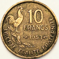 France - 10 Francs 1953, KM# 915.1 (#4146) - 10 Francs