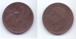 Italy 10 Centesimi 1932 R - 1900-1946 : Victor Emmanuel III & Umberto II