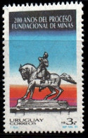 1983 Uruguay Bicentenary Of City Of Minas Founder Monument Statue #1148 ** MNH - Uruguay