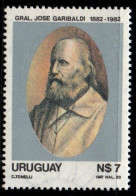 1983 Uruguay Garibaldi Death Centenary  #1150 ** MNH - Uruguay