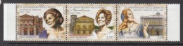 2014 San Marino Opera Music  Complete  Strip Of 3 MNH  @ BELOW FACE VALUE - Neufs