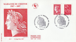 FDC - 2007 - Marianne De Cheffer - 2000-2009