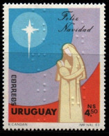 1983 Uruguay Christmas Celebration And Event Braille Language #1151 ** MNH - Uruguay