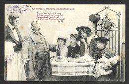 5  " La Famille Durand Au Restaurant "    1904 - Storia