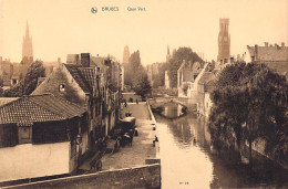 Belgique - Brugge - Quai Vert - Nels - Canal - Attelage - N°56 - Dim:21/14cm - Brugge