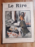 Journal Humoristique - Le Rire N° 253 -  Annee 1899 - Dessin De Jeanniot - Cappiello - 1850 - 1899