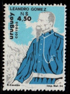 1984 Uruguay General Leandro Gomez  #1154 ** MNH - Uruguay