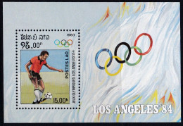 Laos, Olympics Games Los Angeles 1984 (football) - Sommer 1984: Los Angeles