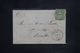 SUISSE - Enveloppe De Hausen Pour La France En 1877  - L 151620 - Briefe U. Dokumente