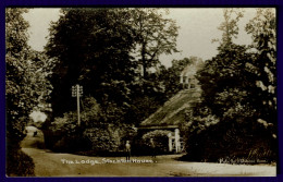 Ref 1640 - Early Real Photo Postcard - The Lodge Stockton House - Wiltshire - Altri & Non Classificati