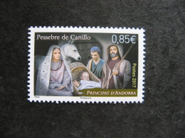 TB Timbre D'Andorre N°808, Neuf XX. - Nuevos