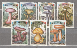 NICARAGUA 1985 Mushrooms Mi 2561-2567 MNH(**) #34079 - Nicaragua