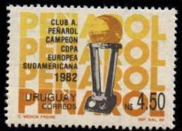 1984 Uruguay Peñarol Soccer Club Championship Trophy International #1166 ** MNH - Uruguay