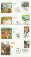 FDC - 2004 - Les Animaux De La Ferme - 2000-2009