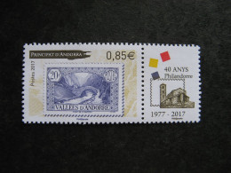 TB Timbre D'Andorre N°795, Neuf XX. - Nuevos