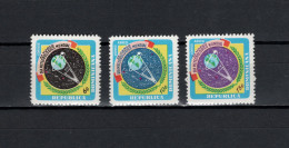 Dominican Republic 1968 Space, Meteorology Set Of 3 MNH - Amérique Du Nord