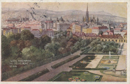 Wien - Panorama Vom Belvedere 1922 - Wien Mitte