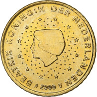 Pays-Bas, Beatrix, 50 Euro Cent, 2000, Utrecht, Laiton, SPL+, KM:239 - Nederland