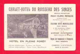 E-Algerie-468Ph97  Chalet Hôtel Du Ruisseau Des Singes, Nouveau Propriétaire, Henri Clerc Renaud, Cpa  - Blida