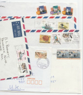 Collection  BIRDS AIRMAIL Covers AUSTRALIA 1980s-1990s Bird Stamps Cover - Brieven En Documenten