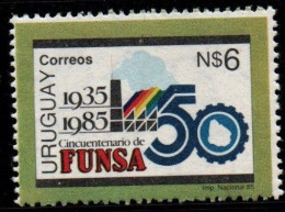 1985 Uruguay FUNSA National Investment Funds Corporation #1177 ** MNH - Uruguay