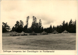 Zeltlager Langenau Bei Geroldsgrün Im Frankenwald - Hof