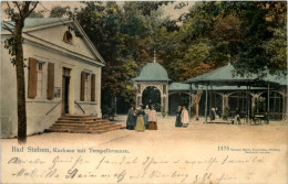 Bad Steben - Kurhaus Mit Tempelbrunnen - Bad Steben