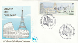 FDC - 2002 - LISA : Paris-Rome - 2000-2009