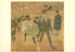 CPM- Henri De Toulouse-Lautrec- La Danse De "La Goulue" Et De "Valentin Le Désossé" Musée De L'Impressionnisme* PARIS - Malerei & Gemälde