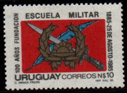 1985 Uruguay Military School Centenary  #1181 ** MNH - Uruguay