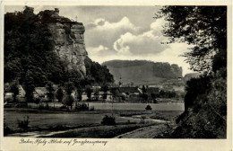 Dahn, Pfalz, Blick Auf Jungfernsprung - Dahn