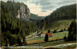 Bad Tambach, Falkenstein Mit Badegraben - Tambach-Dietharz