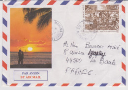 MAHINA, POLYNESIE F, 1993, Lettre ( SN24/30.2) - Storia Postale