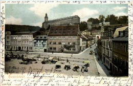 Rudolstadt, Marktplatz Mit Schloss - Rudolstadt