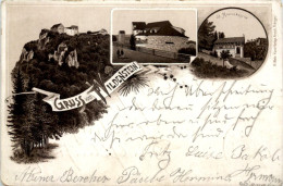 Gruss Vom Wildenstein - Litho 1895 - Vorläufer - Sigmaringen