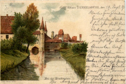 Gruss Aus Dinkelsbühl - Litho - Dinkelsbuehl