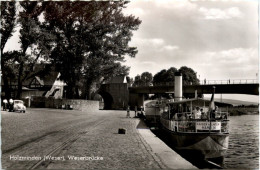 Holzminden A D Weser, Weserbrücke - Holzminden