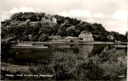 Hameln A D Weser, Weser Mit Blick Zum Felsenkeller - Hameln (Pyrmont)