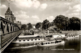 Hameln A D Weser, Anlegestelle - Hameln (Pyrmont)