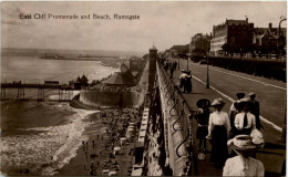 Ramsgate - East Cliff Promenade And Beach - Ramsgate