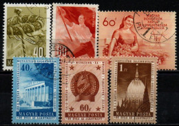 HONGRIE 1954 O - Used Stamps