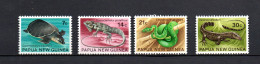 Papua New Guinea 1972 Set Reptile/snake Stamps (Michel 219/22) MNH - Papúa Nueva Guinea