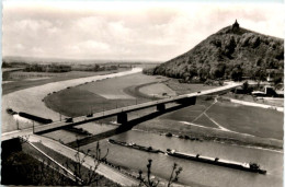 Porta Westfalica, Mit Kaiser-Wilhelm-Denkmal Und Neuer Weserbrücke - Minden