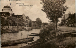 Havelberg, Stadtgraben Mit Dom - Havelberg