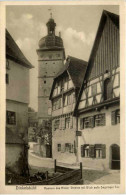 Dinkelsbühl, Museum Des Histor. Vereins Mit Blick Aufs Segringer Tor - Dinkelsbühl