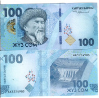 Kyrgyxstan P-W36  100 Com 2023  UNC - Kirgisistan